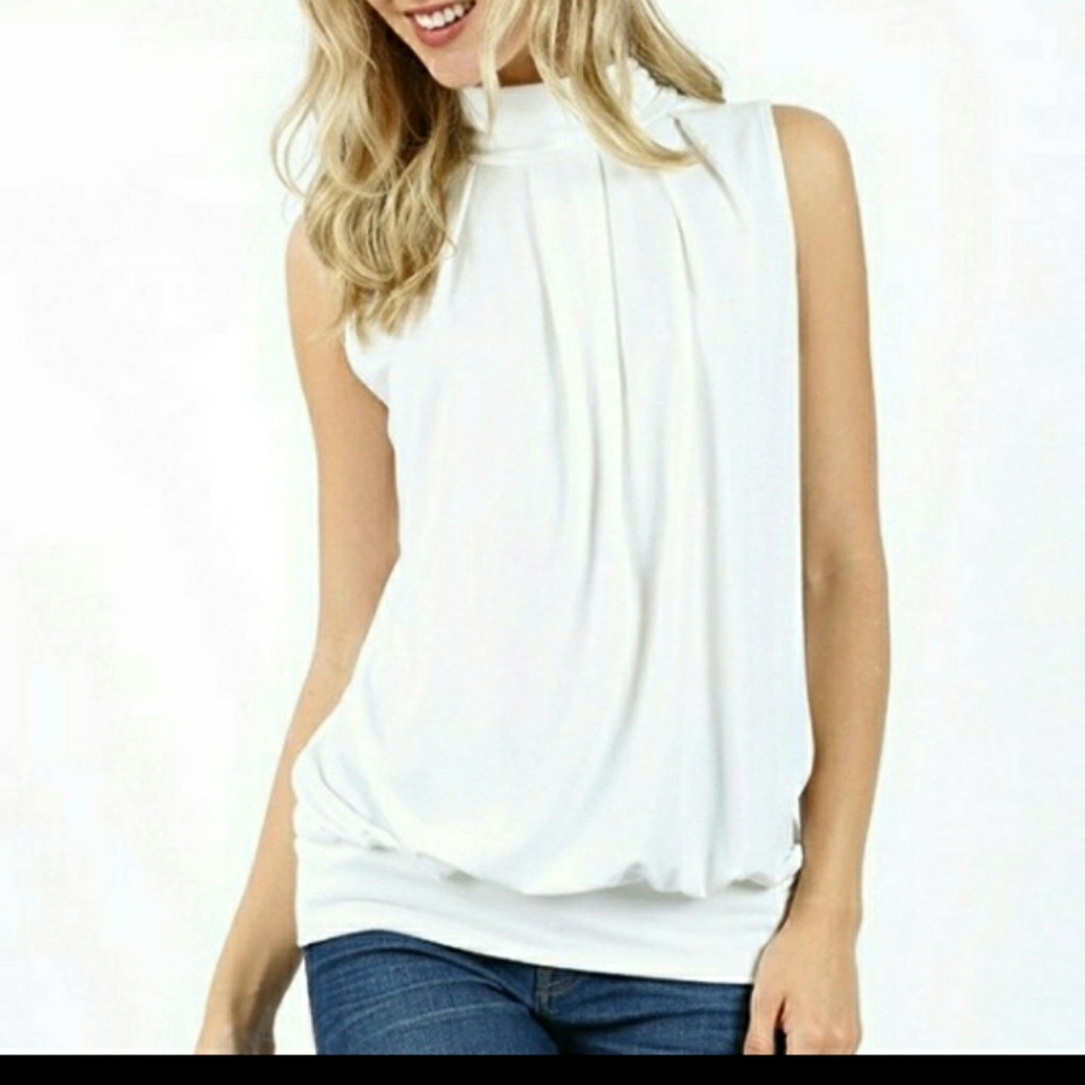 Zenana Premium tunic sleeveless top